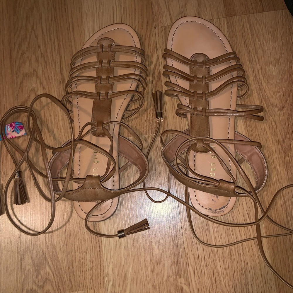 Madden Girl Lace Up Sandals